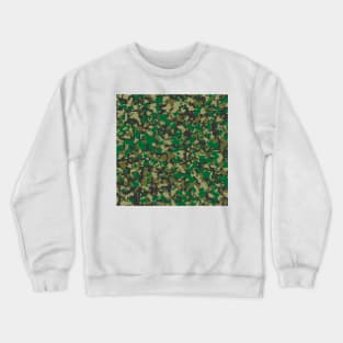 Army camo pattern digital Camouflage Crewneck Sweatshirt